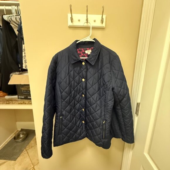 LADIES CROWN AND IVY LIGHTWEIGHT NAVY BLUE COAT - SIZE XL - Picture 3 of 5